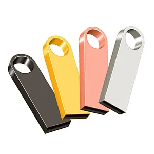 Multi Color Waterproof Metal USB 2.0 Pen Drive with Logo