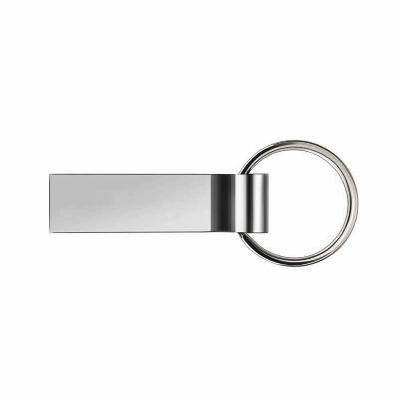 Key Chain Metal Silvery Hanging USB 2.0 3.0 Pen Drive