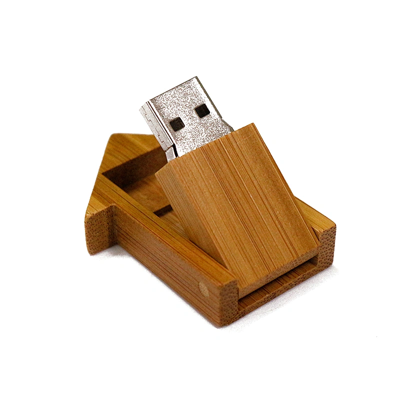 Wooden House Shape Thumb Promotional Gift USB 2.0 Pen Drive