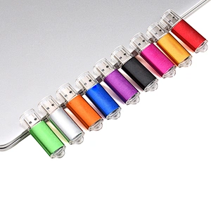 Multi Color Customized Logo Metal USB Flash Drive with Promotional