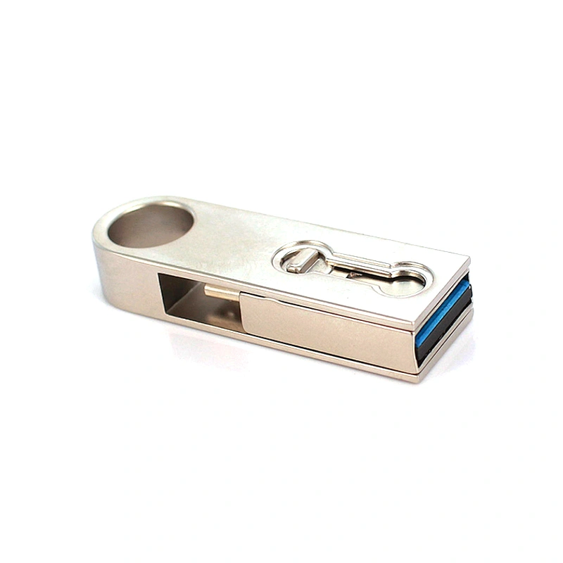 Swivel OTG to USB 3.0 Metal Pen Drive for Smart Phone