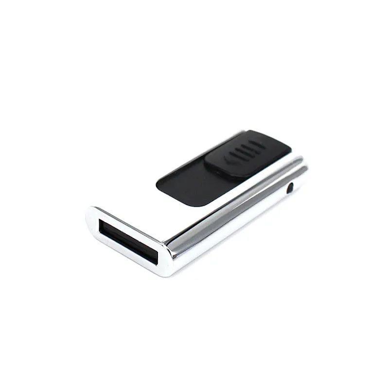 New Style Push and Pull Metal USB Flash Drive with Logo