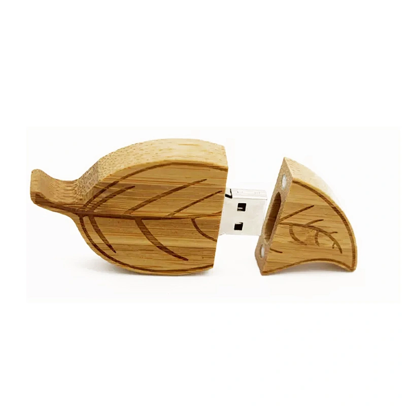 Magnet Walnut Wooden Screen Printing Logo USB 2.0 Pen Drive