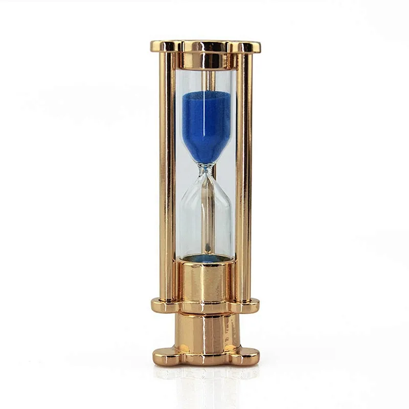 Hourglass Metallic Glass Promotional Gift USB Flash Drive with Logo