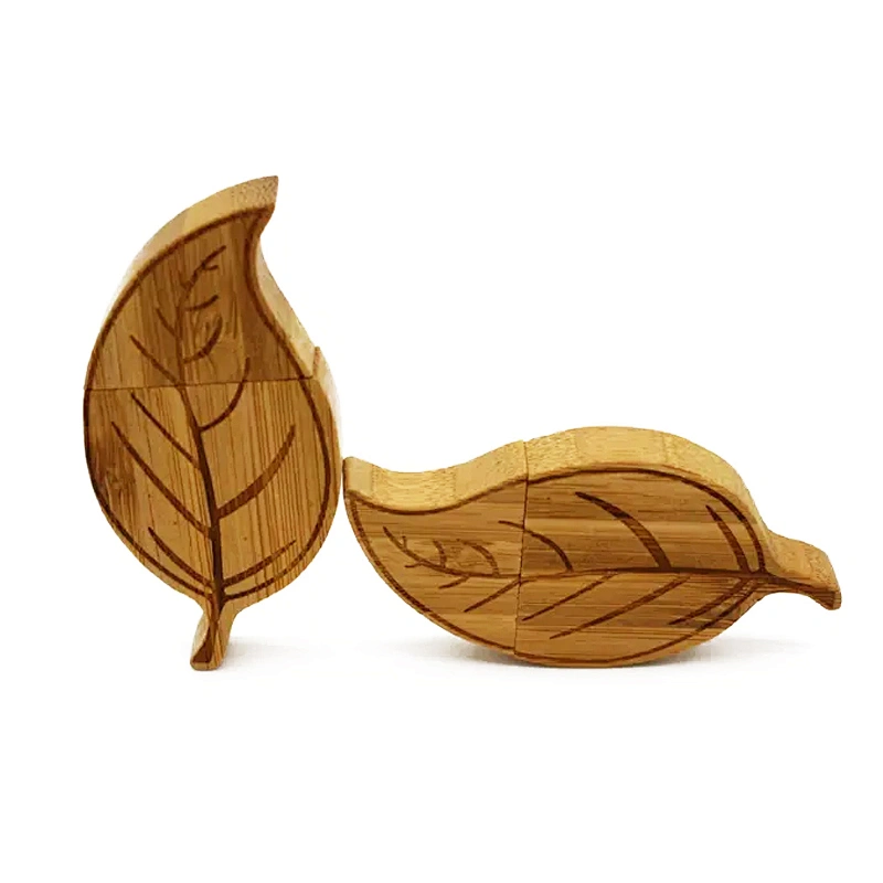 Magnet Walnut Wooden Screen Printing Logo USB 2.0 Pen Drive