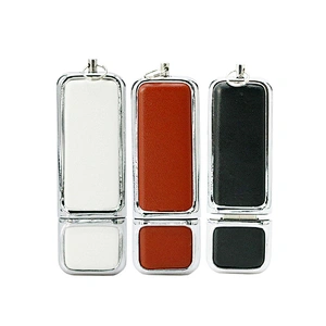 Leather Customized Business Gift USB Flash Drive USB Disk USB Pen Drive USB Drive With Logo