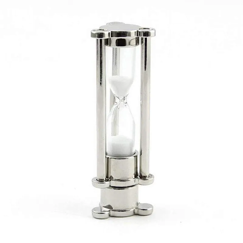 Hourglass Metallic Glass Promotional Gift USB Flash Drive with Logo