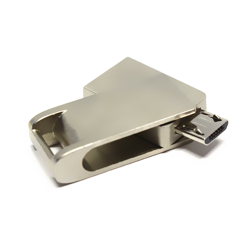 Smart Phone OTG Metal USB Pen Drive with Logo