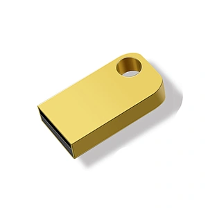 Printing Logo Gift Mini Metal Strap Chain USB Flash Drive