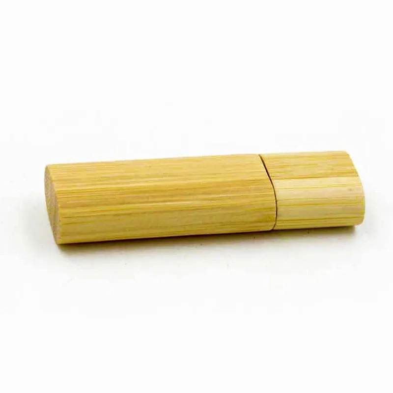 Promotional Gift Smooth Wood Portable USB Flash Drive