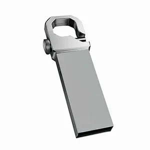 Metal Buckle Hanging Bag Portable USB Flash Drive with Logo