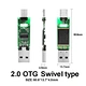 Multi capacity usb 2.0 otg pcba memory chips diy flash drive pen drive usb drive