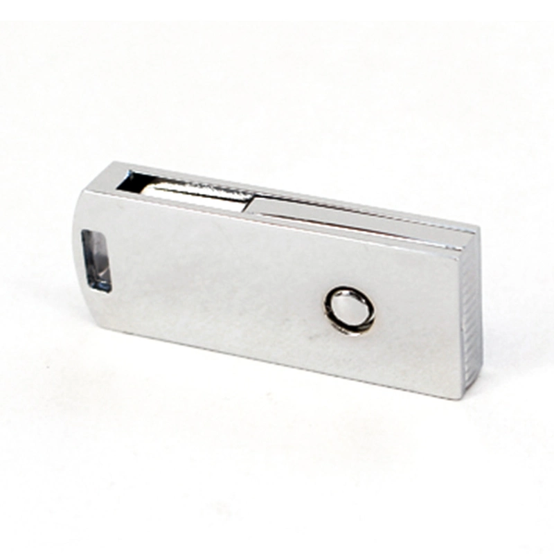 Swivel Rotating Custom Logo Metal Material USB Pen Drive
