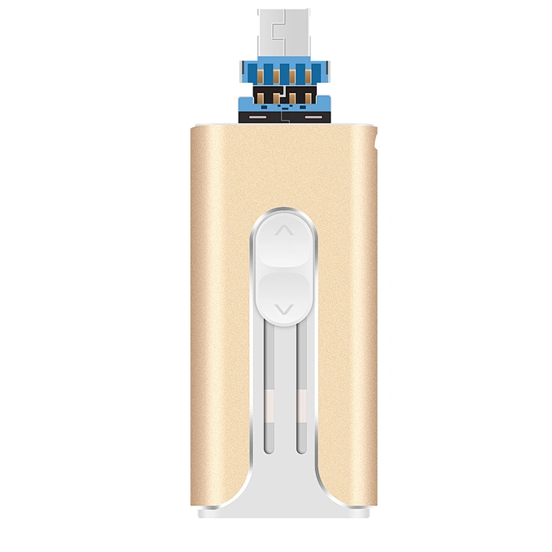 Four Color Portable Three Model USB Flash Drive for Smartphone
