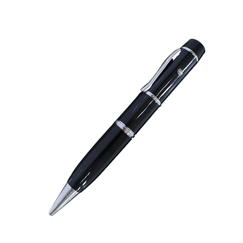 Creative Gift Custom Logo Advertising Pen Shape USB Flash Drive