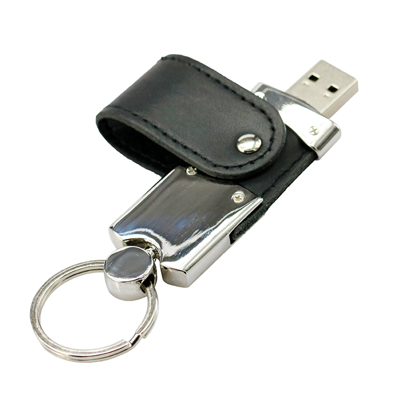 Key Chain Portable PU Leather Custom Logo USB Stick USB Flash Drive USB Disk USB Flash Disk USB Pen Drive