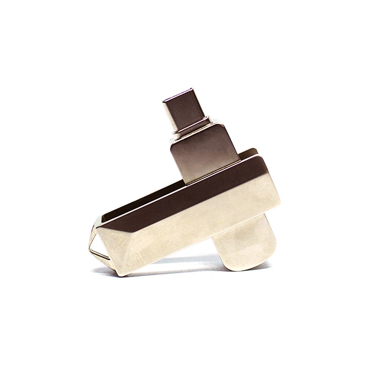 Metal Rotary Printing Logo Type-C Pen Drive USB Flash Drive USB Disk USB Drive USB Driver For Mobile Phone