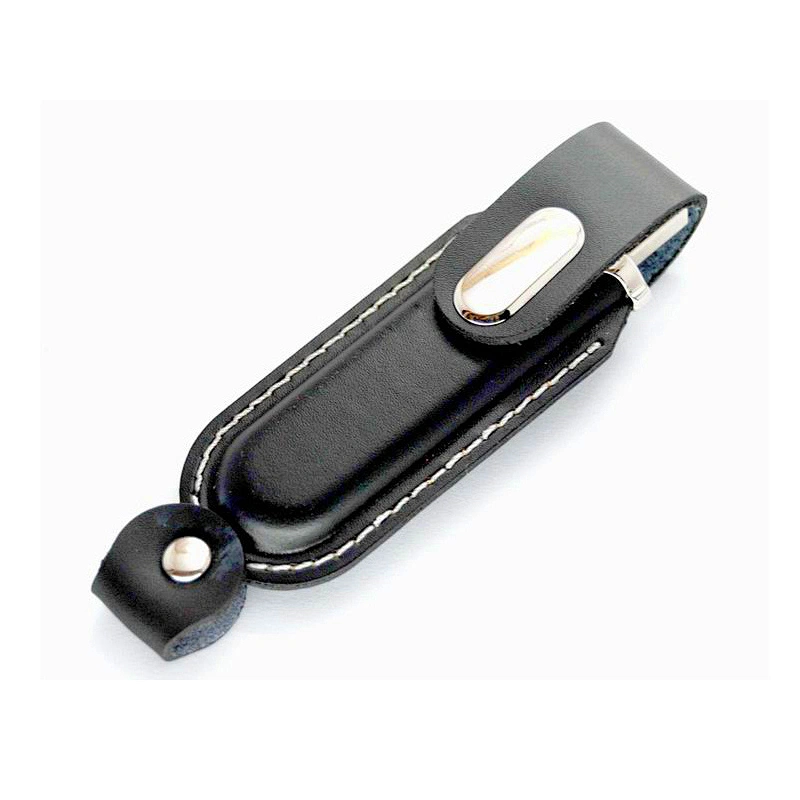Customized Business Style Button Leather USB Flash Drive USB Flash Disk USB Drive USB Driver