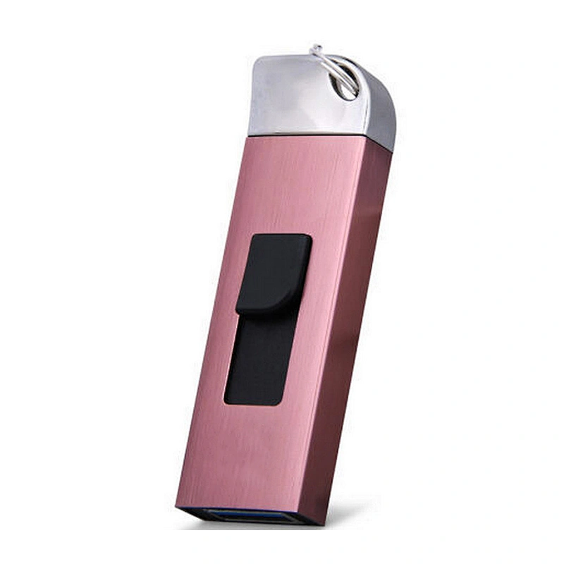 Customized Aluminum Alloy Push and Pull USB 2.0 3.0 Pen Drive USB Flash Drive USB Flash Disk USB Disk USB Stick