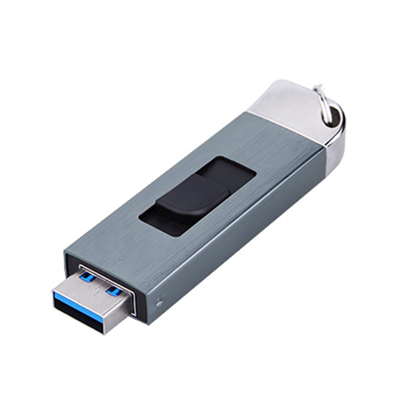 Customized Aluminum Alloy Push and Pull USB 2.0 3.0 Pen Drive USB Flash Drive USB Flash Disk USB Disk USB Stick