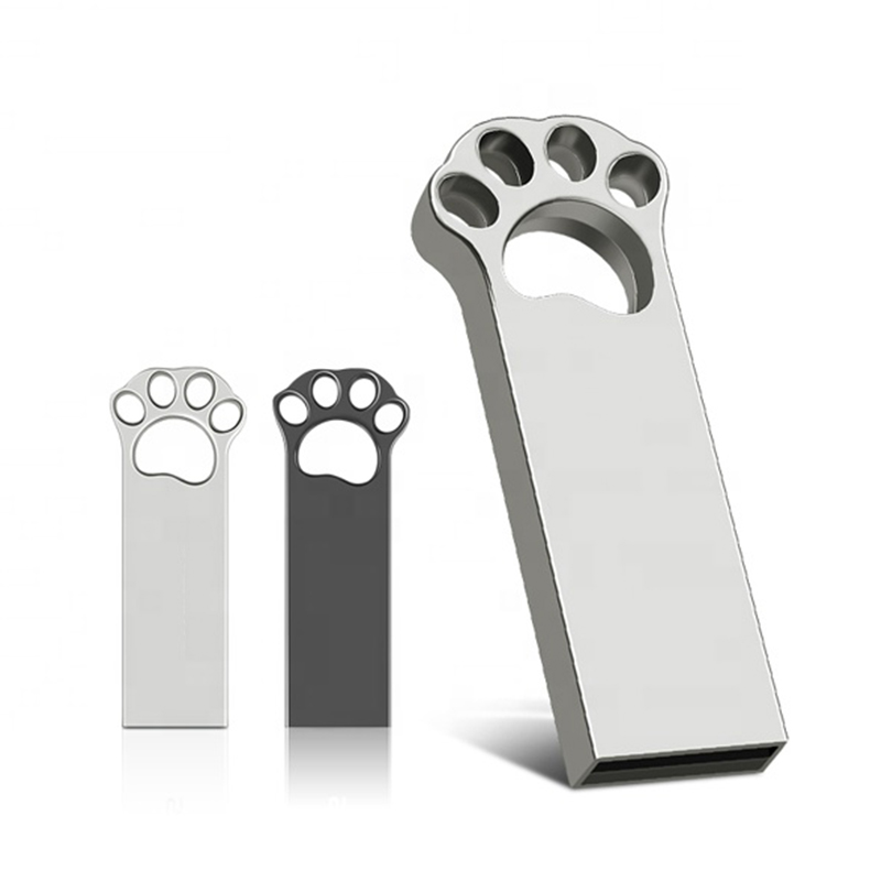 Cat Claw Hole Design Metal Bulk Cheap Gift USB Flash Drive USB Flash Disk USB Drive USB Driver USB Stick
