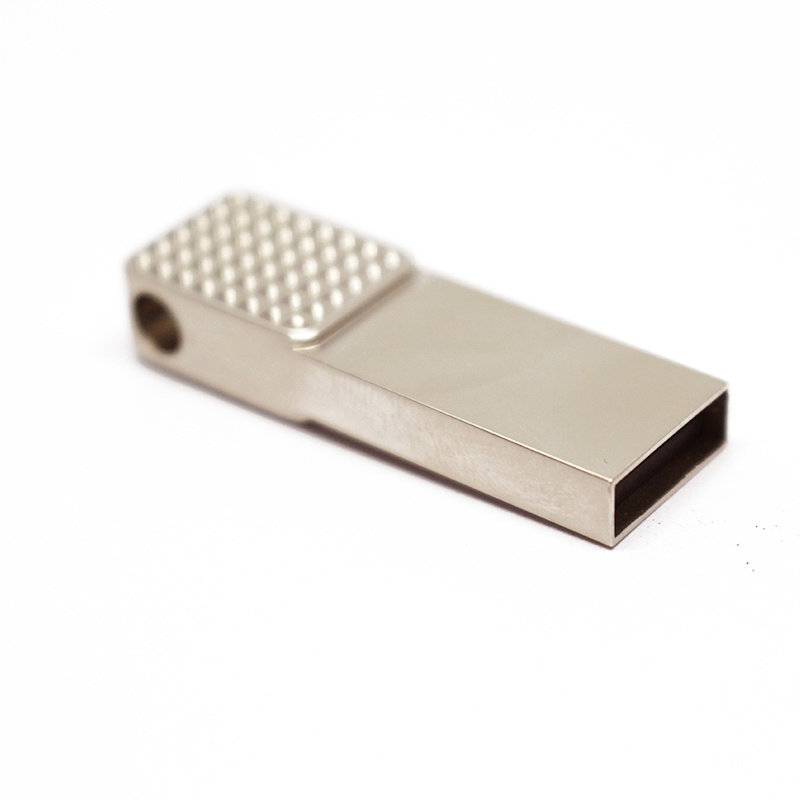Manufacturer Pure Metal Hanging Rope USB Flash Drive USB Flash Disk USB Drive USB Driver USB Disk USB Stick with Logo