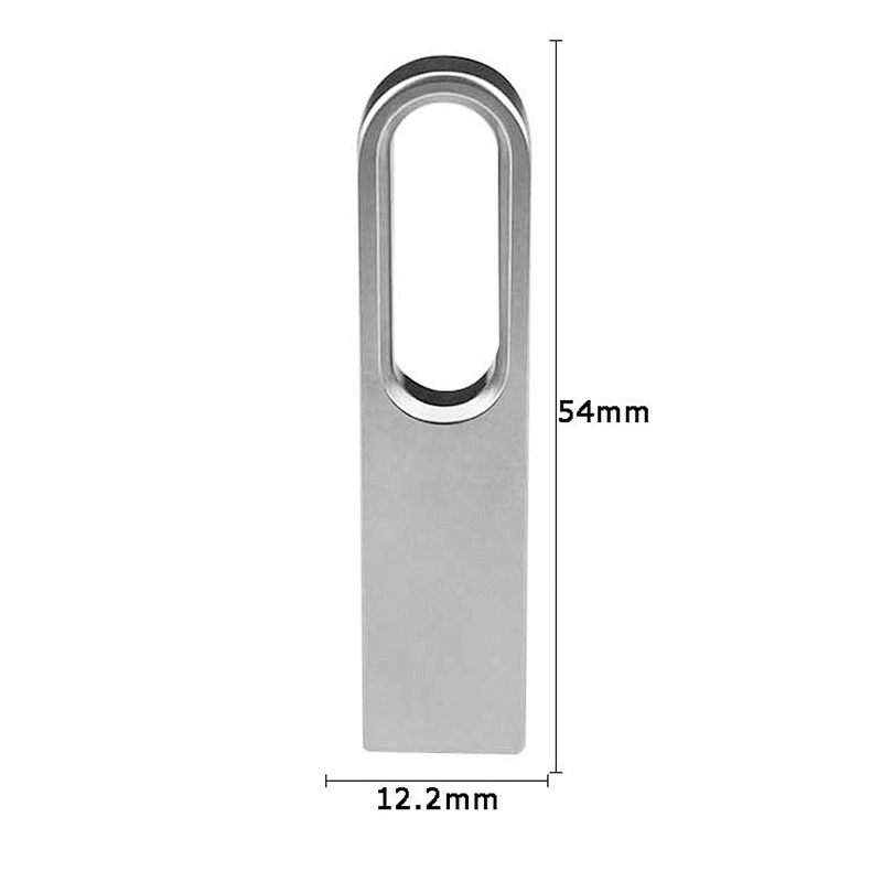 Creative Small and Ultra-Thin Portable Metal USB Flash Drive USB Flash Disk USB Drive USB Driver USB Stick USB Disk