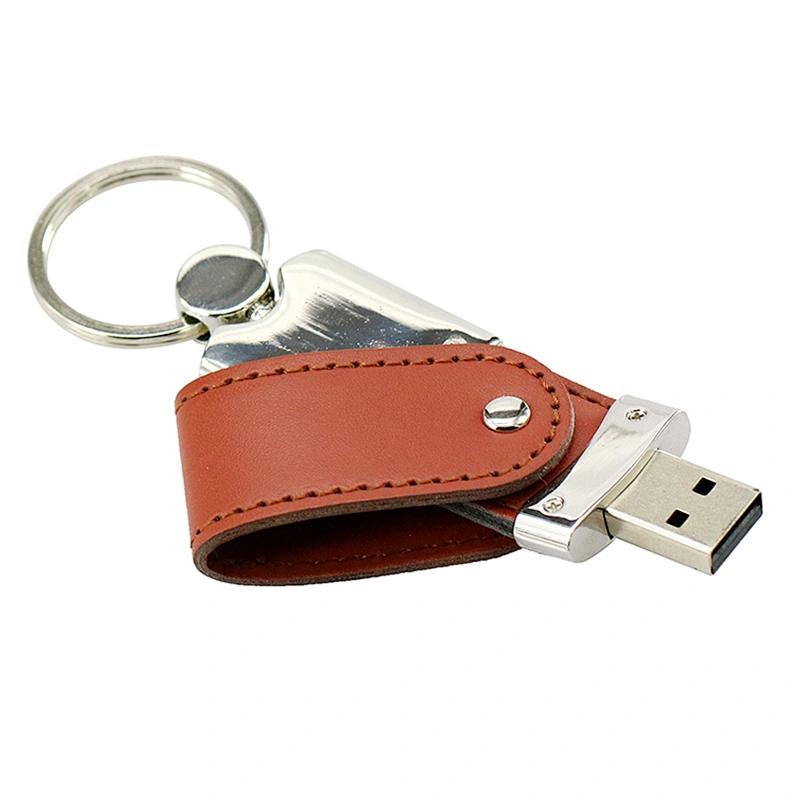 Key Chain Portable PU Leather Custom Logo USB Stick USB Flash Drive USB Disk USB Flash Disk USB Pen Drive