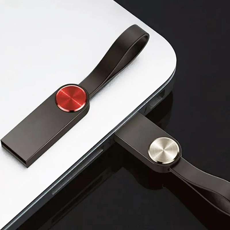 Mini Metal Hanging Portable USB Flash Drive USB Flash Disk USB Disk USB Stick USB Drive USB Driver With Customized Logo