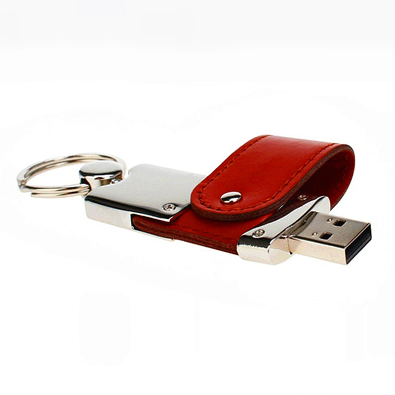 Key Chain Portable PU Leather Custom Logo USB Stick USB Flash Drive USB Disk USB Flash Disk USB Pen Drive
