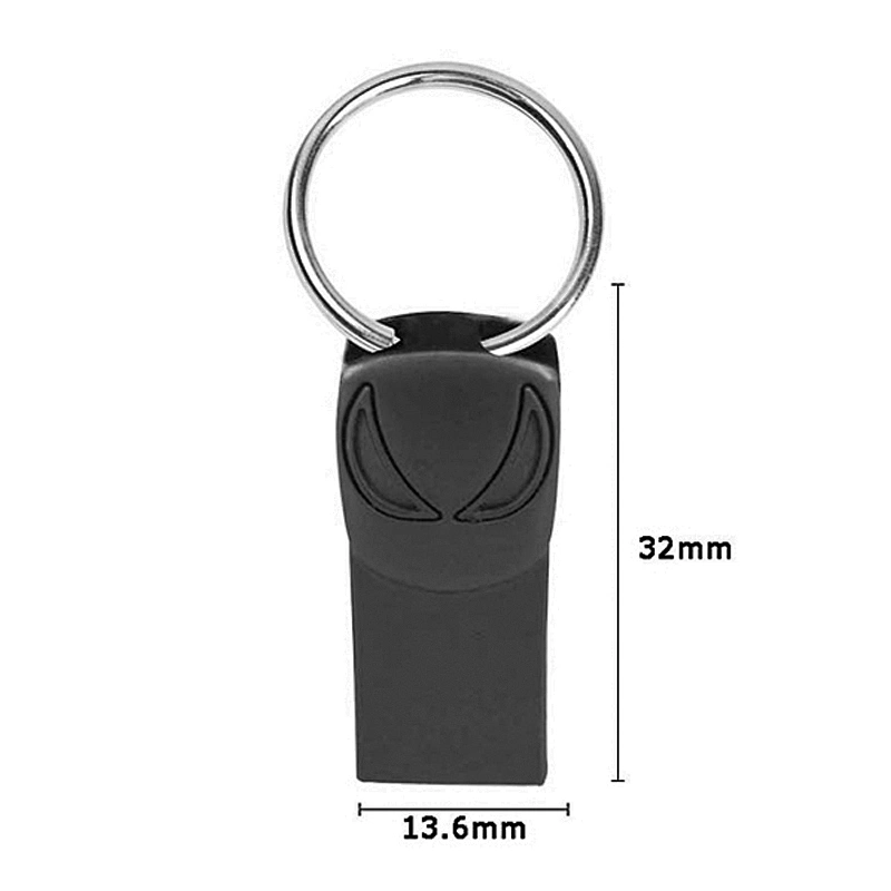 Custom Logo Metal Band Ring Hook Waterproof Company Gift USB Flash Drive USB Flash Disk USB Drive USB Driver USB Disk USB Stick