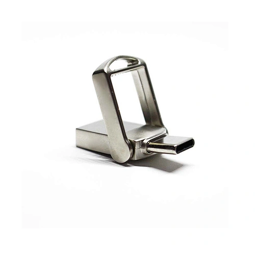 Metal Mini Portable USB Flash Drive Dual Port Type-C Laser Logo USB Disk USB Drive USB Flash Disk
