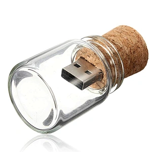 Drifting Bottle Wooden Promotional Gift USB Flash Drive USB Flash Disk USB Stick USB Stick USB Flash USB Drive