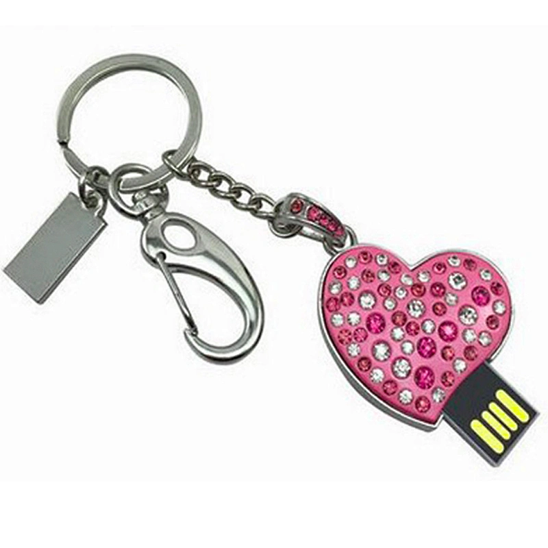 Peach Shaped Key Chain Metal Colorful Jewelry USB Flash Drive USB Flash Disk USB Stick USB Flash USB Drive USB Pen Drive for Promotional Gift