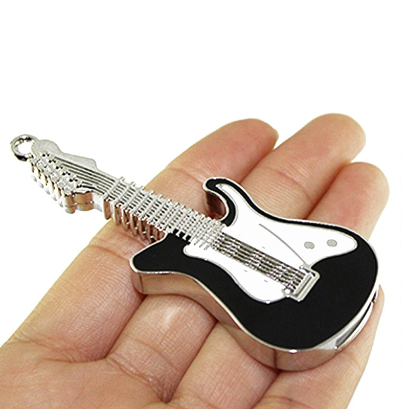 Guitar Musical Instruments Colorful Jewelry Gift Metal USB Flash Drive USB Flash Disk USB Stick USB Pen Drive USB Drive