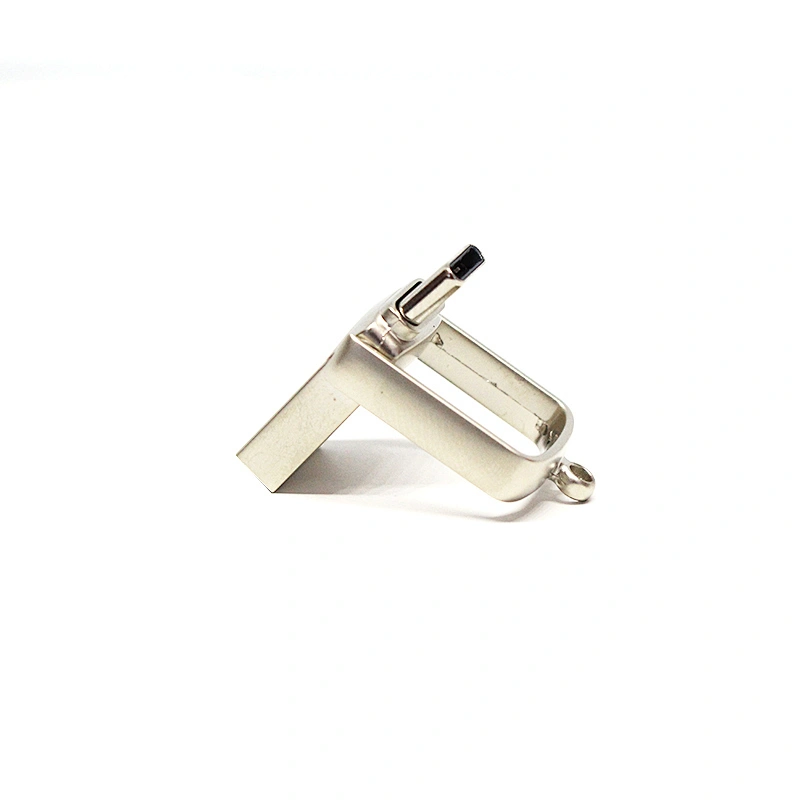Metal Mini Portable USB Flash Drive Dual Port Type-C Laser Logo USB Drive USB Flash Disk USB Disk