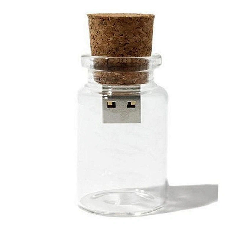 Drifting Bottle Wooden Promotional Gift USB Flash Drive USB Flash Disk USB Stick USB Stick USB Flash USB Drive