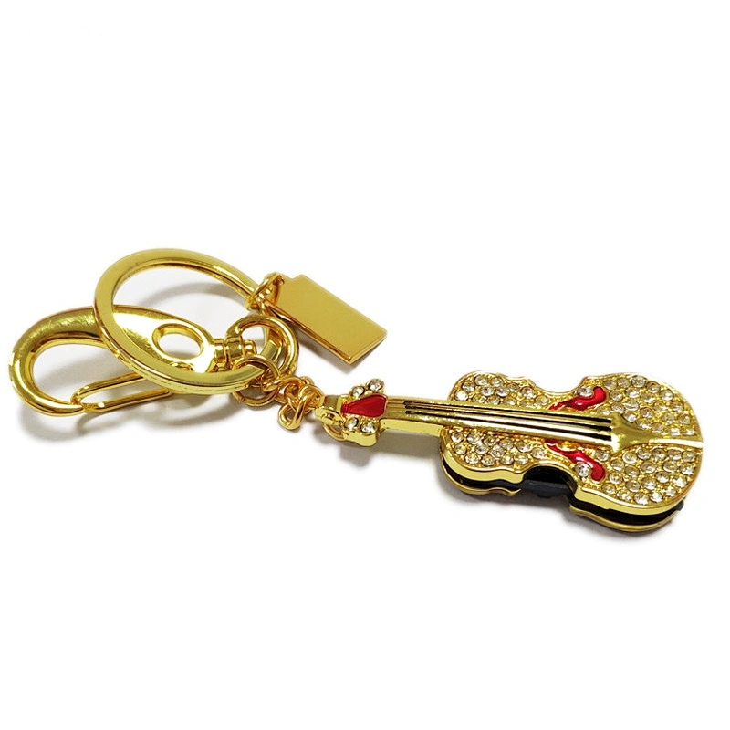 Guitar Musical Instruments Colorful Jewelry Gift Metal USB Flash Drive USB Flash Disk USB Stick USB Flash USB Drive