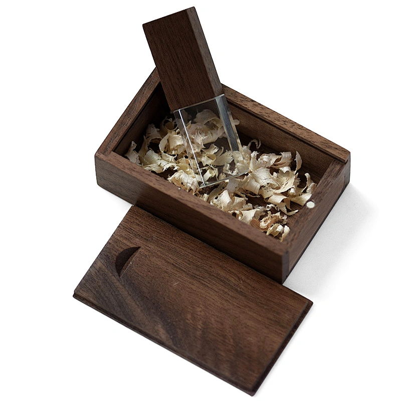 Wooden Crystal Personal Business Gift Logo Print USB Flash Drive USB Flash Disk USB Drive USB Driver USB Stick USB Disk