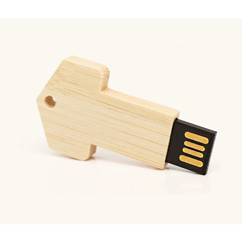 Wood Bamboo Eco USB Flash Drive USB 2.0 Logo Customized Arrow Shape USB Flash Disk USB Stick USB Flash USB Drive