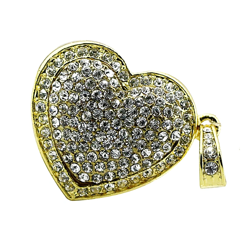 Heart Shape Metal Colorful Jewelry USB Flash Drive USB Flash Disk USB Stick USB Flash USB Drive USB Pen Drive for Promotional Gift