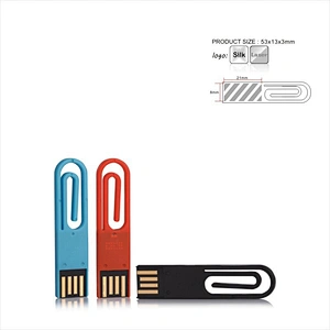 Metal Hollow Portable Paper Clip USB Flash Drive USB Flash Disk USB Drive USB Driver USB Disk USB Stick