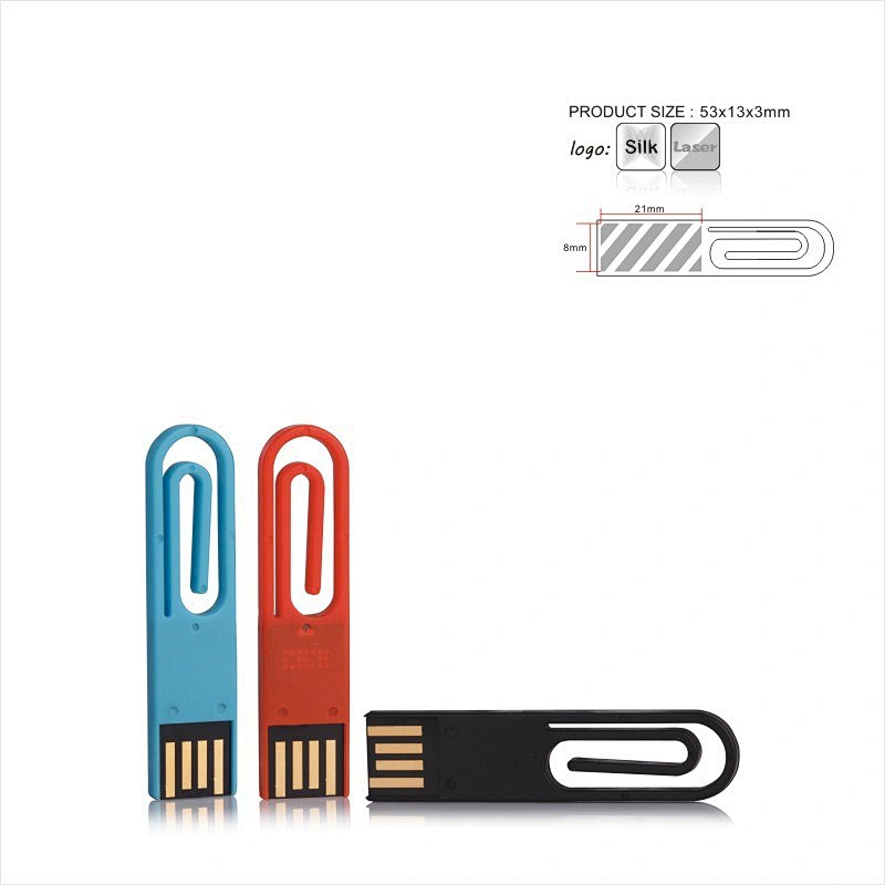 Metal Hollow Portable Paper Clip USB Flash Drive USB Flash Disk USB Drive USB Driver USB Disk USB Stick