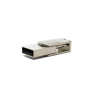 Pure Metal Rotary OTG Can Customize Logo Dual Model USB Flash Drive USB Flash Disk USB Drive USB Driver