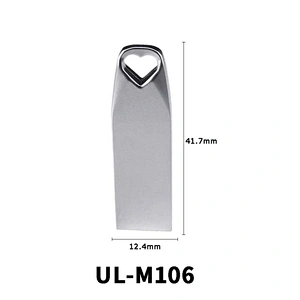 Silver Metal Body Fashion Design USB Flash Drive Logo Printing USB Flash Disk/USB Drive/USB Flash Driver/USB Stick/USB Pen Drive