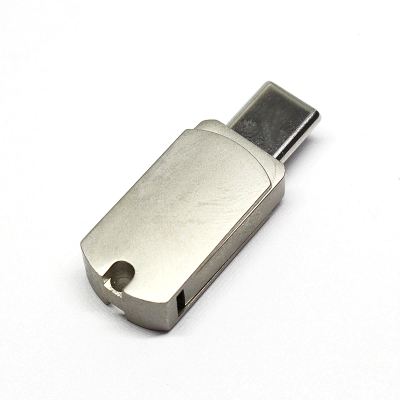 Pure Metal Rotary OTG Can Customize Logo Dual Model USB Flash Drive USB Flash Disk USB Drive USB Driver