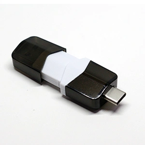 Dual Model Type C USB Flash Drive Plastic Stretch Light USB Pen Drive USB 2.0 3.0 Pen Drive