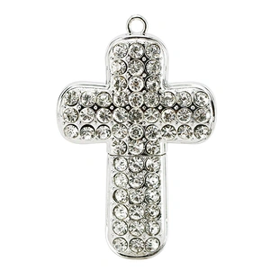 Cross Colorful Jewelry Gift Metal USB Flash Drive USB Flash Disk USB Stick USB Flash USB Drive