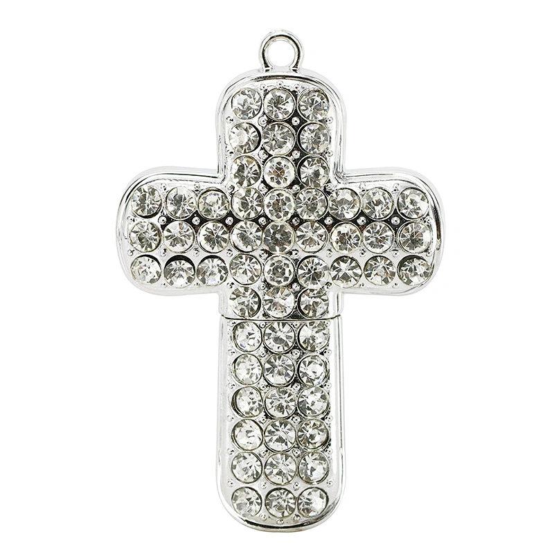 Cross Colorful Jewelry Gift Metal USB Flash Drive USB Flash Disk USB Stick USB Flash USB Drive