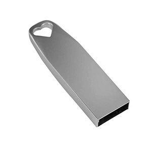 Silver Metal Body Fashion Design USB Flash Drive Logo Printing USB Flash Disk/USB Drive/USB Flash Driver/USB Stick/USB Pen Drive